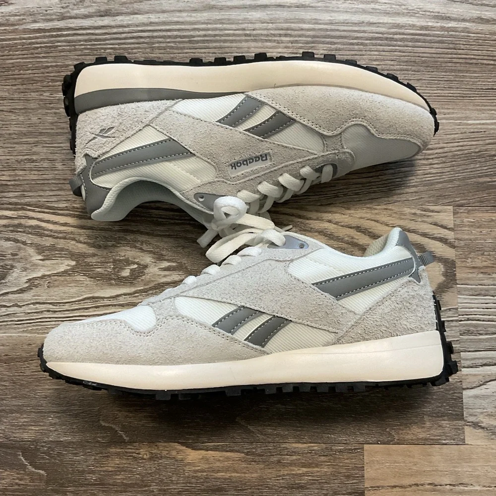 Reebok Classic AZ White and Grey Sneakers 7.5 NWOT